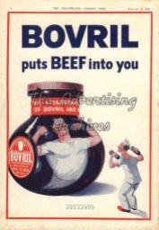 1940s UK Bovril Magazine Advert